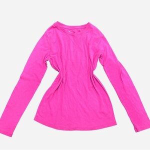 Vintage GAP Pink Fitted Blouse with Long Sleeves